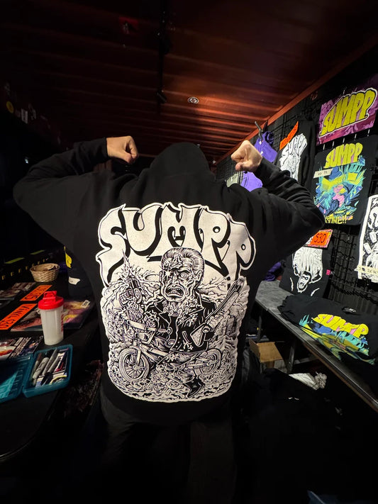 B&W T2 BMX ZIP UP HOODIE